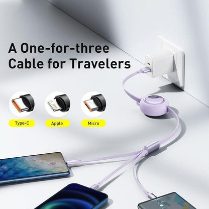3 in 1 Charging Data Cable - Vistora