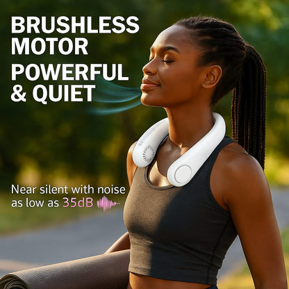 Portable Bladeless Rechargeable Neck Fan - Vistora